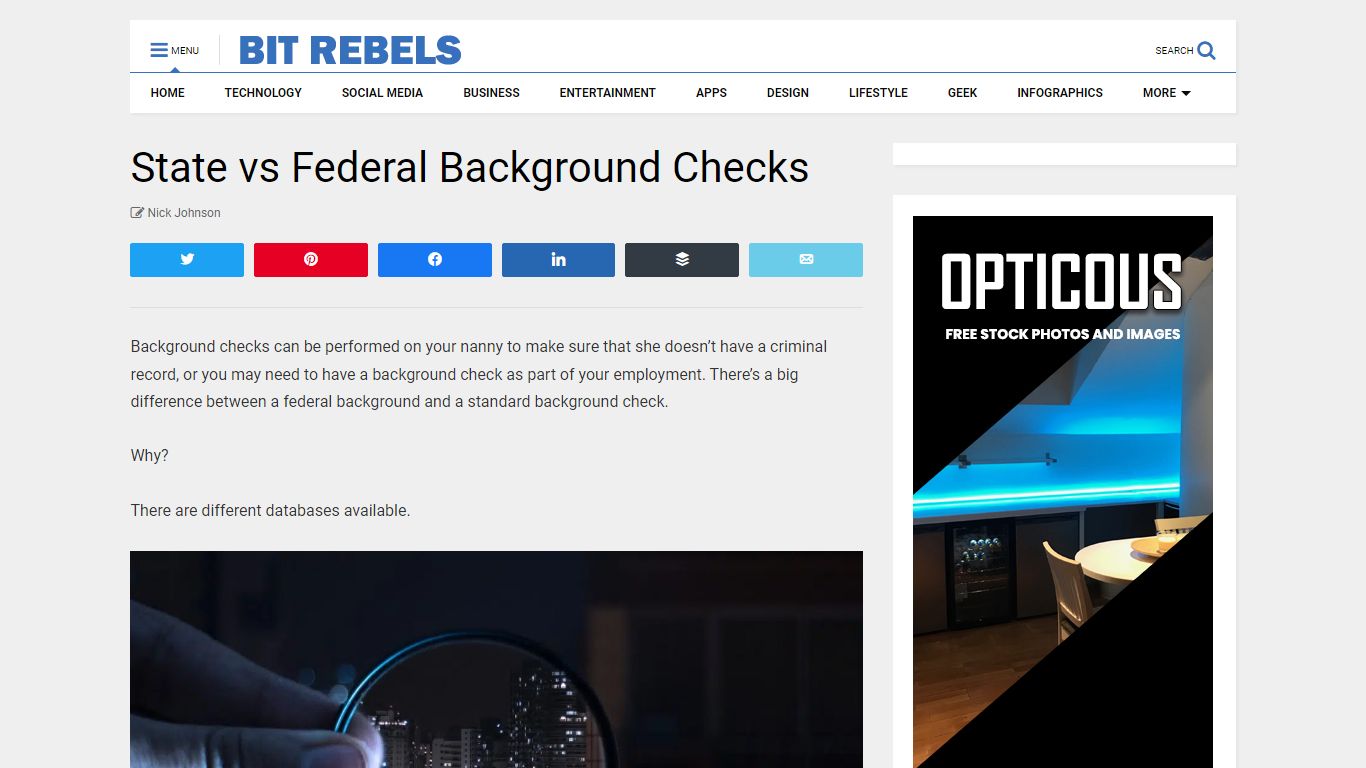 State vs Federal Background Checks | Bit Rebels